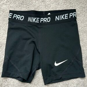 Girls Nike Compression Shorts